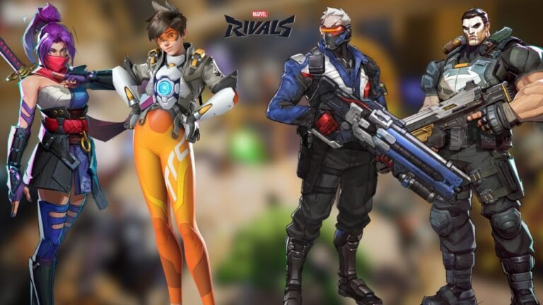 Marvel Rivals and Overwatch 2 characters