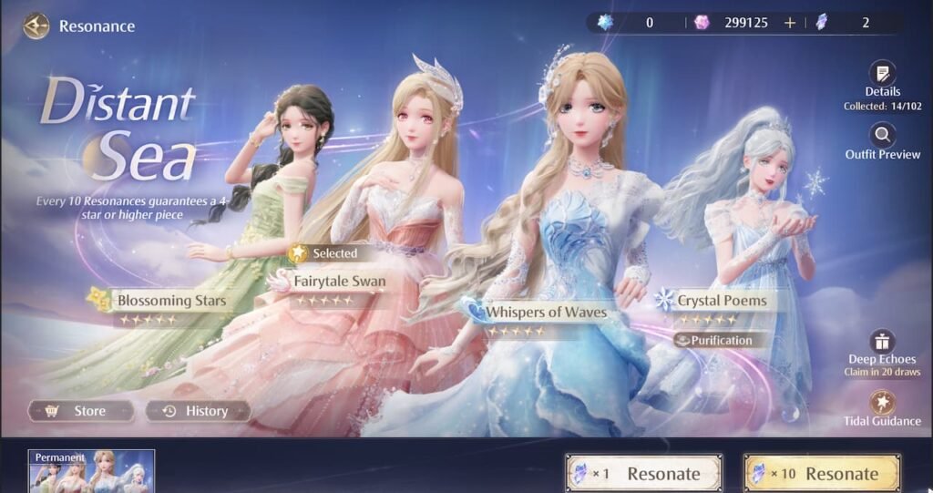 Infinity Nikki gacha