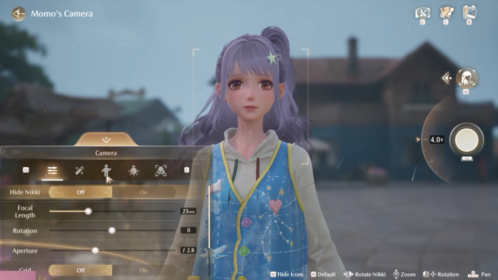Photo Mode in Infinity Nikki