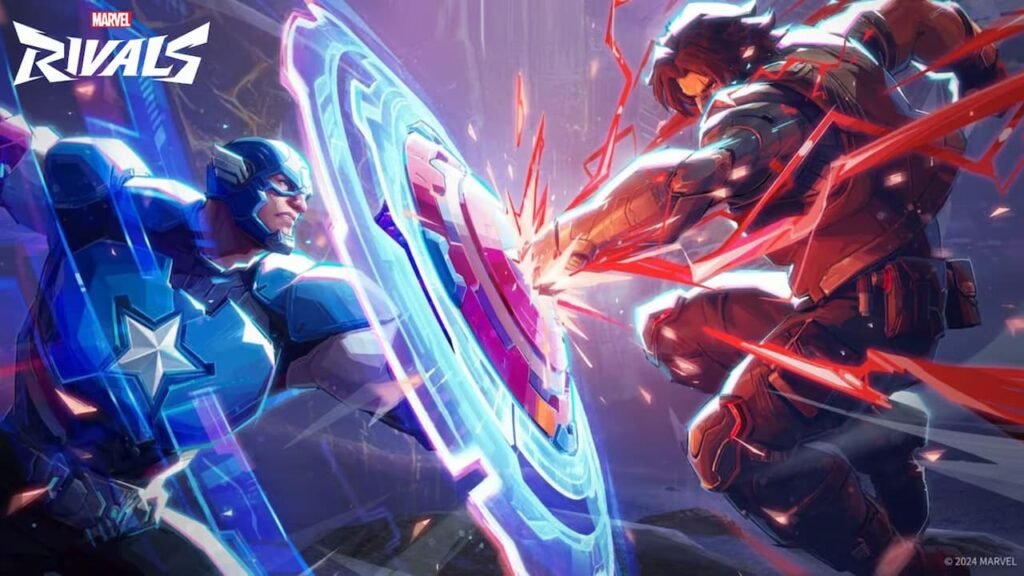 Bucky and Captain America