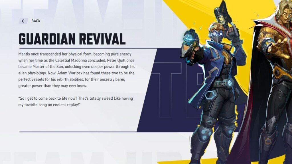 Guardian Revival team-up ability in Marvel Rivals