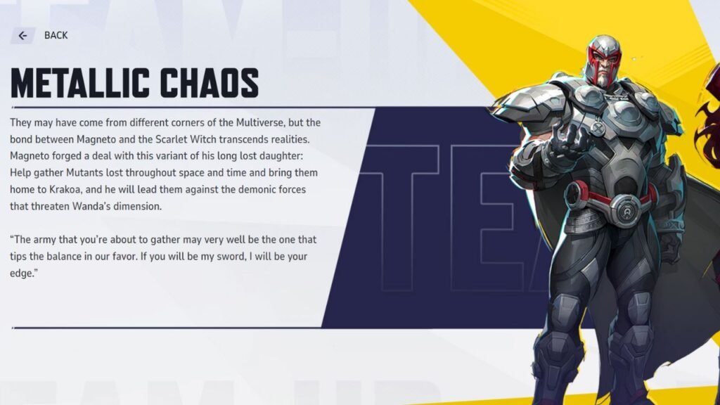 Metallic Chaos team-up ability in Marvel Rivals