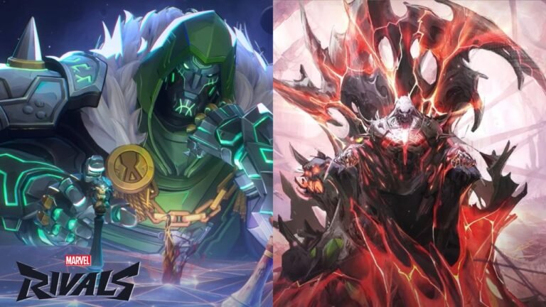 Doctor Doom and Knull in Marvel Rivals