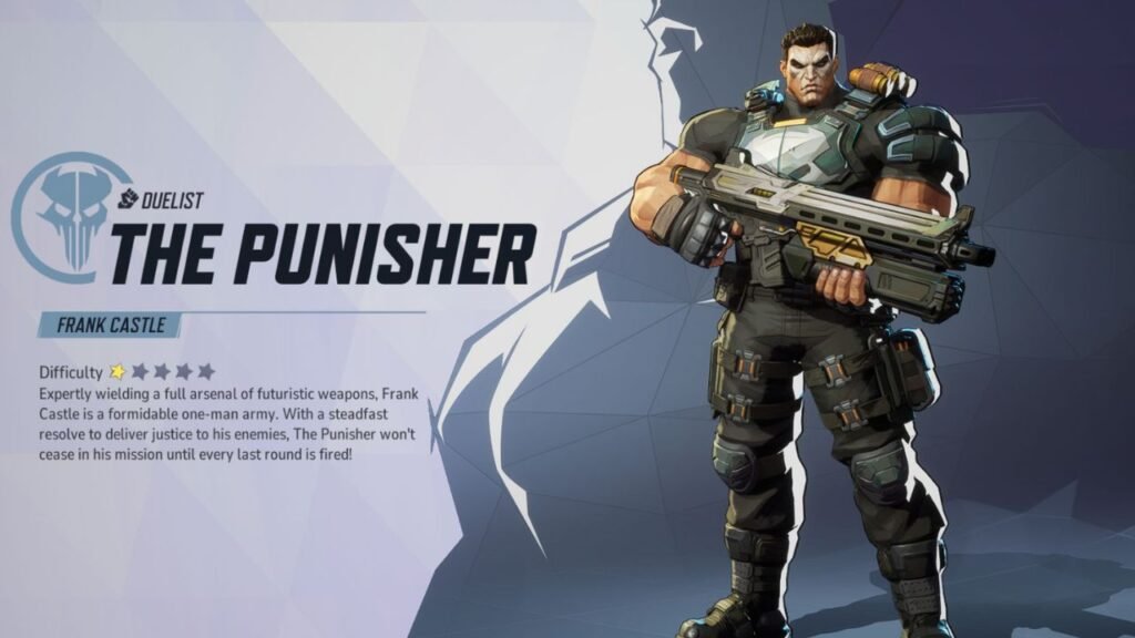 The Punisher in Marvel Rivals
