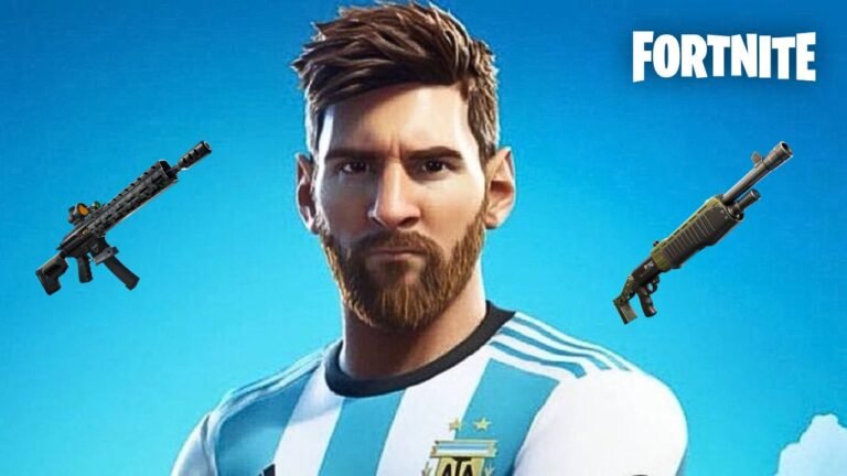 Lionel Messi skin in Fortnite
