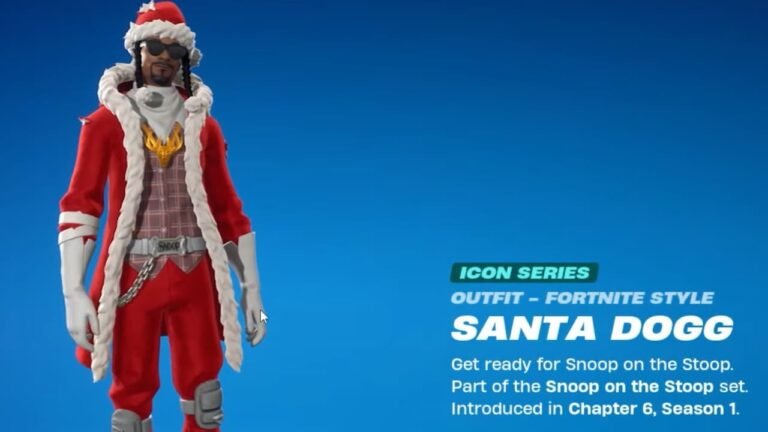Santa Snoop Fortnite
