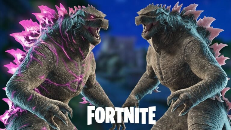 Godzilla skins in Fortnite