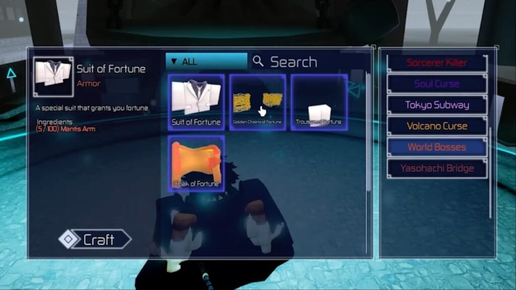 Fortune Set Jujutsu Infinite