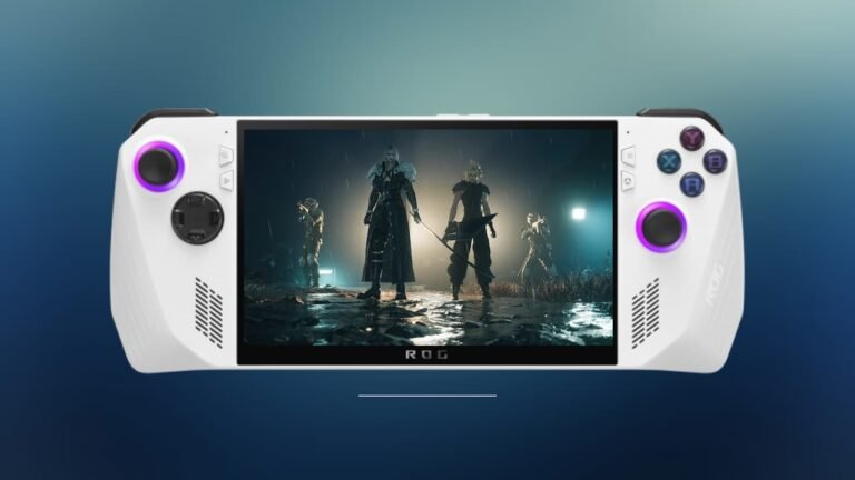 Final Fantasy 7 Rebirth on the ROG Ally