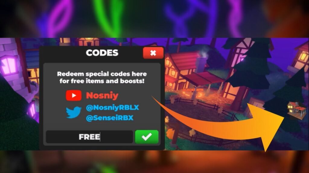 Steps to redeem codes in Treasure Quest on Roblox