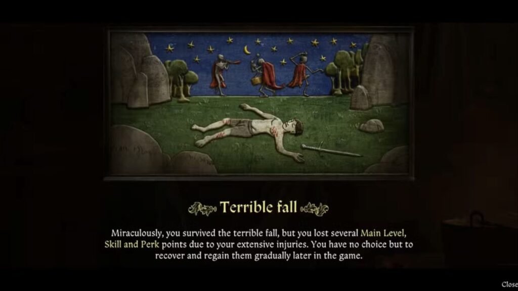 Death debuff Kingdom Come Deliverance 2