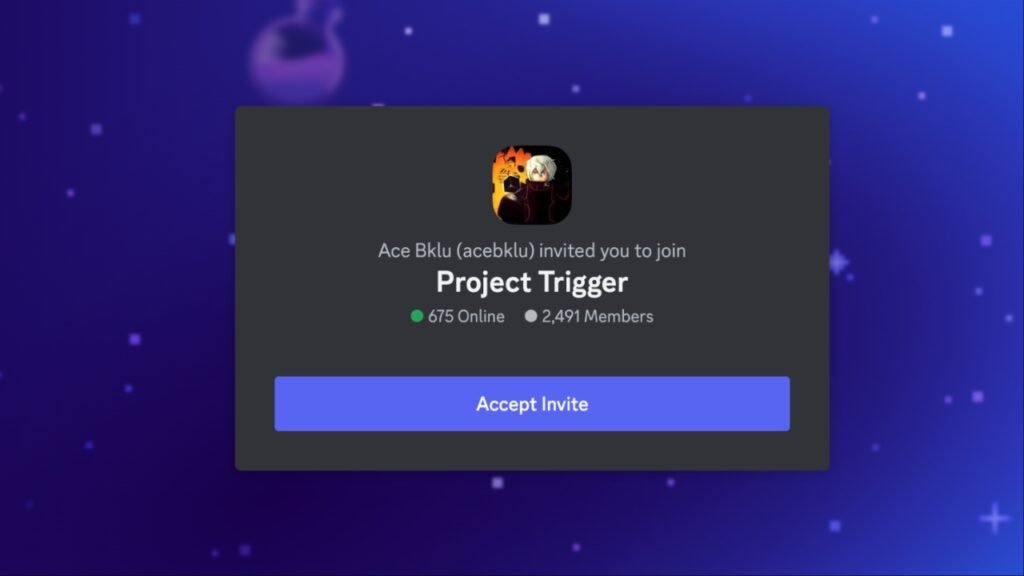 Project Trigger Discord invite
