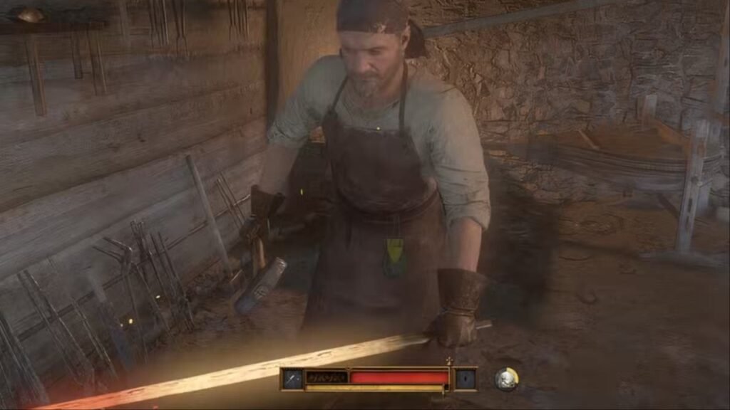 Repair weapons Kingdom Come Deliverance 2