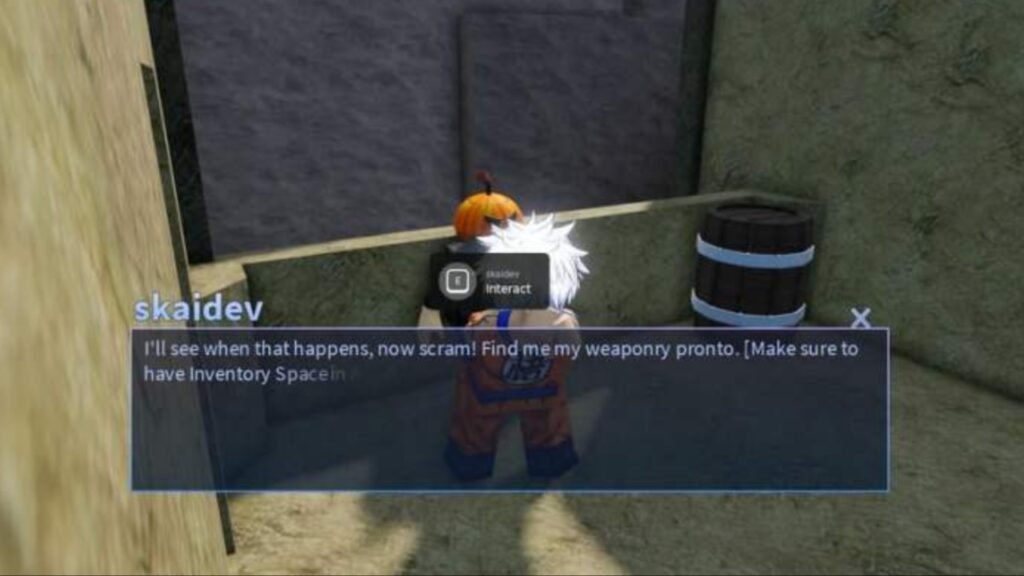 Skaidev Mercenaries Ability quest A Universal Time