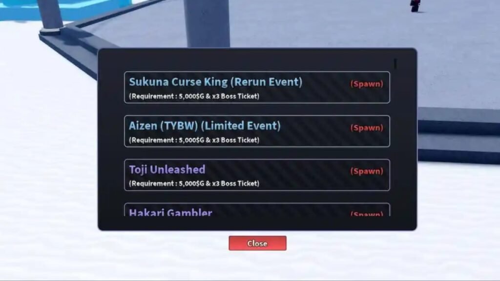 Sukuna Curse King boss event Verse Piece