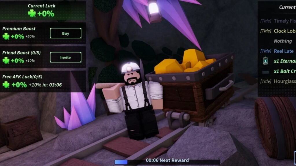 Fisch AFK Mine