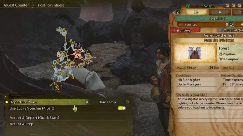 Lucky Voucher Monster Hunter Wilds
