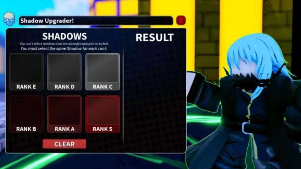 Mergign and upgrading Shadows in Arise Crossover