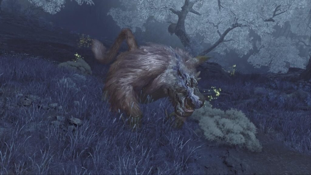 Tempered Congalala in Monster Hunter Wilds