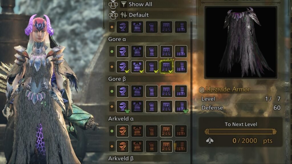 The Coalescence Tetrad Shot Bow build