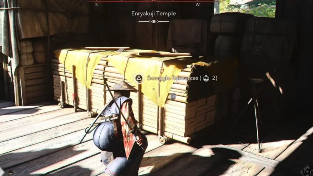 Using Scouts to Smuggle Resources in AC Shadows