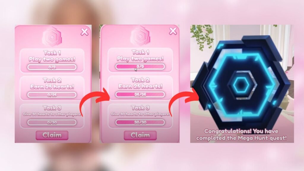 Steps to complete The Hunt Mega Edition task in Roblox's IT Girl