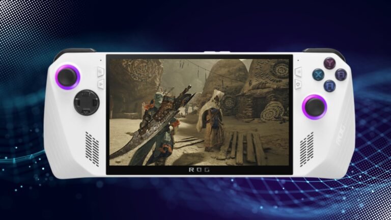 Monster Hunter Wilds on the ROG Ally